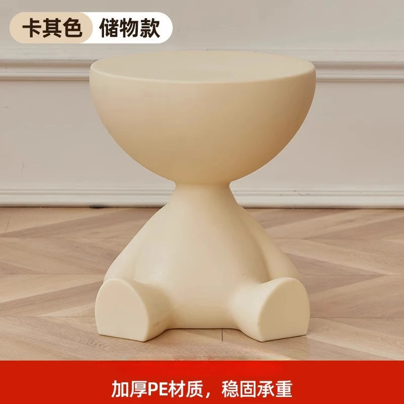 House Luxury Living Room Small Tea Table Creative Small Unit Sofa Edge Table Small Flat Head Decorative Art Corner Table