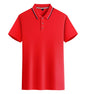 2025 Solid Color Polo Shirt Women Men Business Polo Collar Short sleeve Top Summer Casual Office Breathable T-shirt for Men
