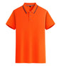 2025 Solid Color Polo Shirt Women Men Business Polo Collar Short sleeve Top Summer Casual Office Breathable T-shirt for Men