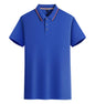 2025 Solid Color Polo Shirt Women Men Business Polo Collar Short sleeve Top Summer Casual Office Breathable T-shirt for Men